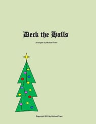 Deck the Halls Concert Band sheet music cover Thumbnail